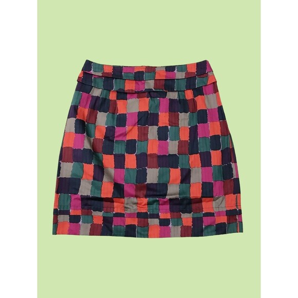 Marc‎ By Marc Jacobs Skirt 10 Women's mini Multi Color artsy street wear - Picture 1 of 5